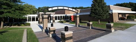 Livonia Public Schools Frost Middle School entrance